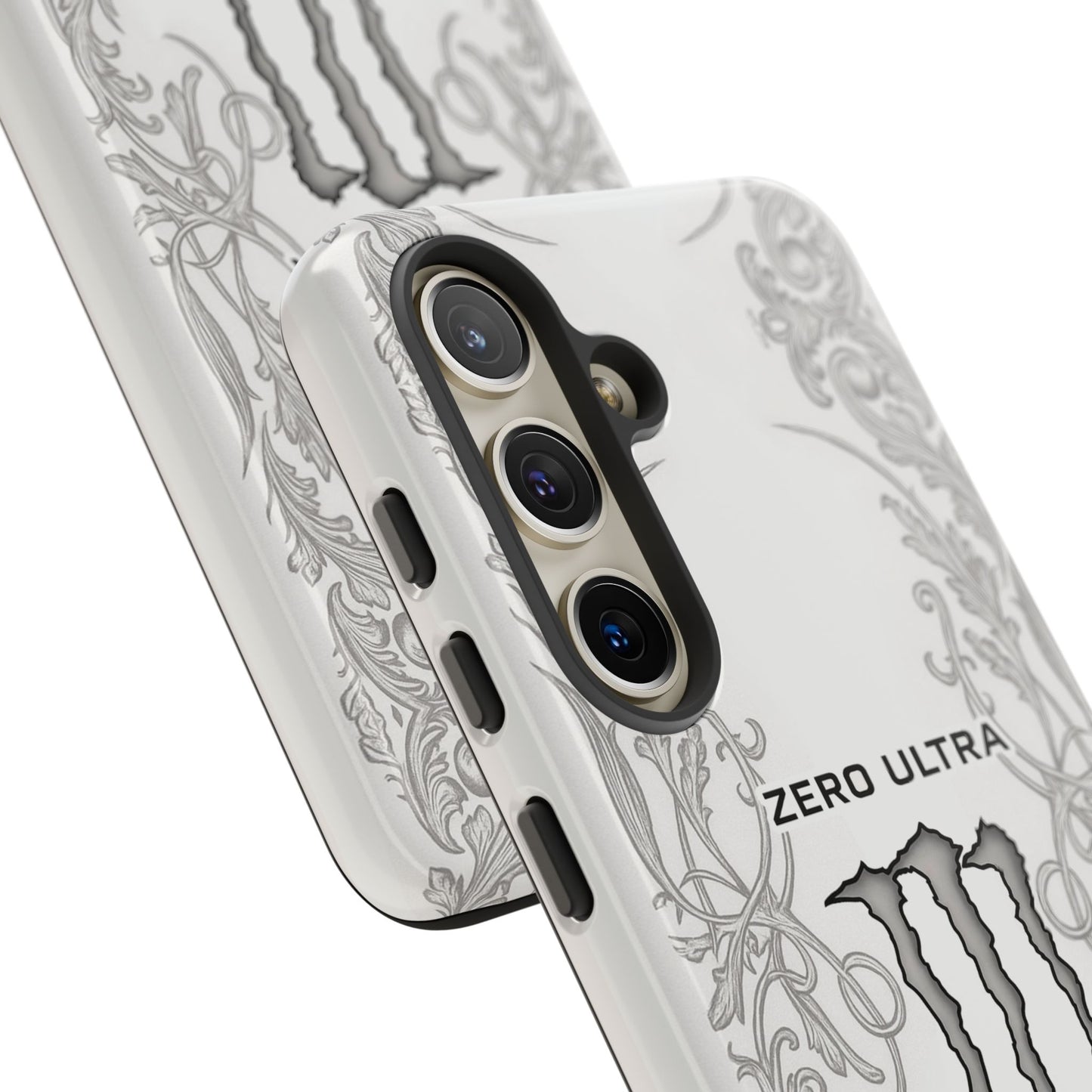 Monster White Ultra Energy Phone Case – For Samsung Galaxy & Google Pixel