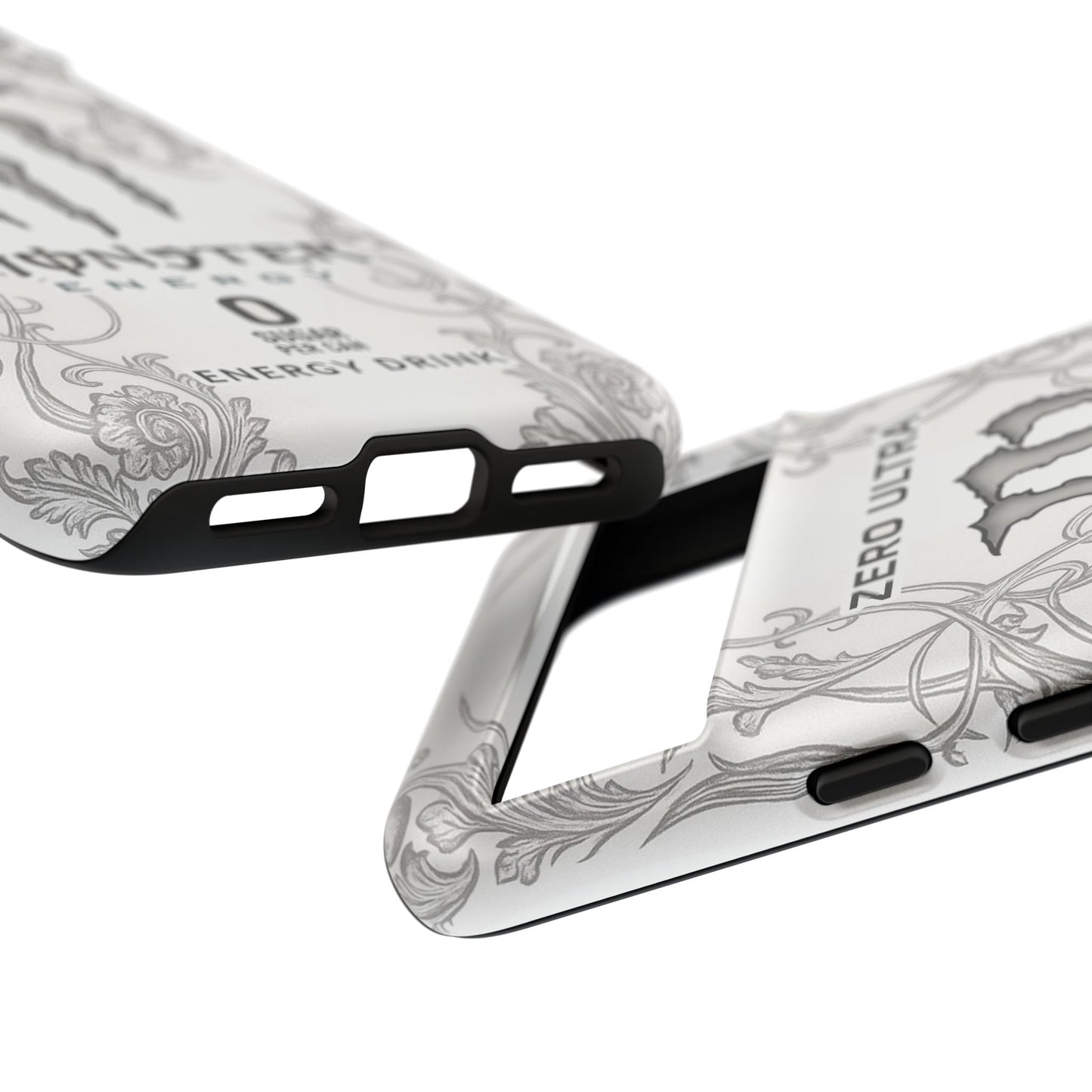 Monster White Ultra Energy Phone Case – For Samsung Galaxy & Google Pixel
