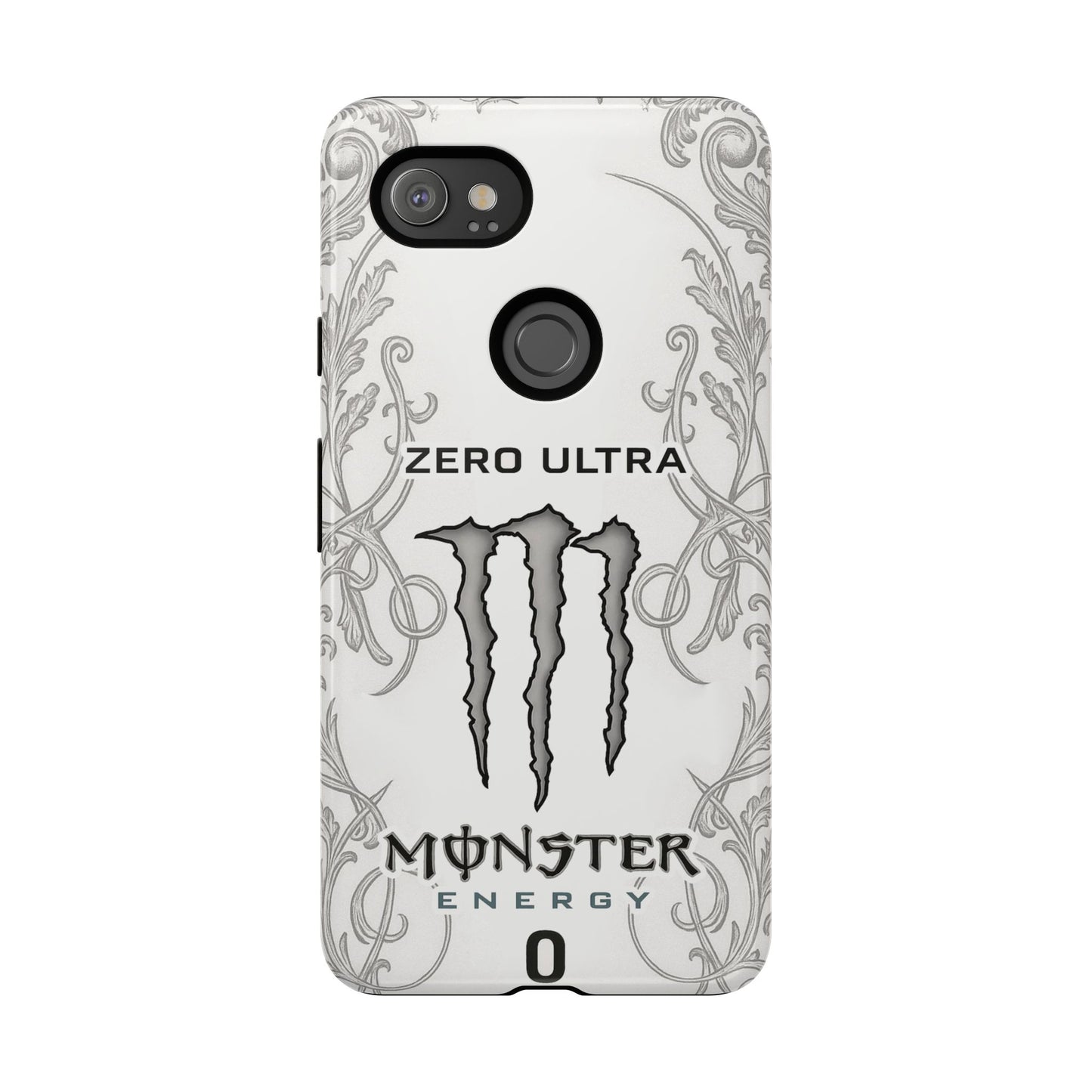 Monster White Ultra Energy Phone Case – For Samsung Galaxy & Google Pixel