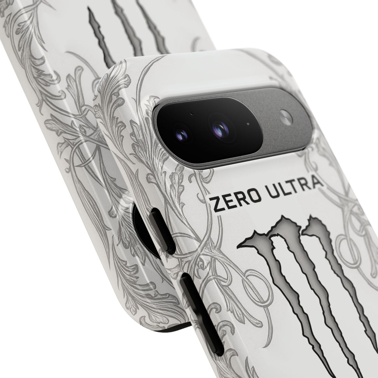 Monster White Ultra Energy Phone Case – For Samsung Galaxy & Google Pixel