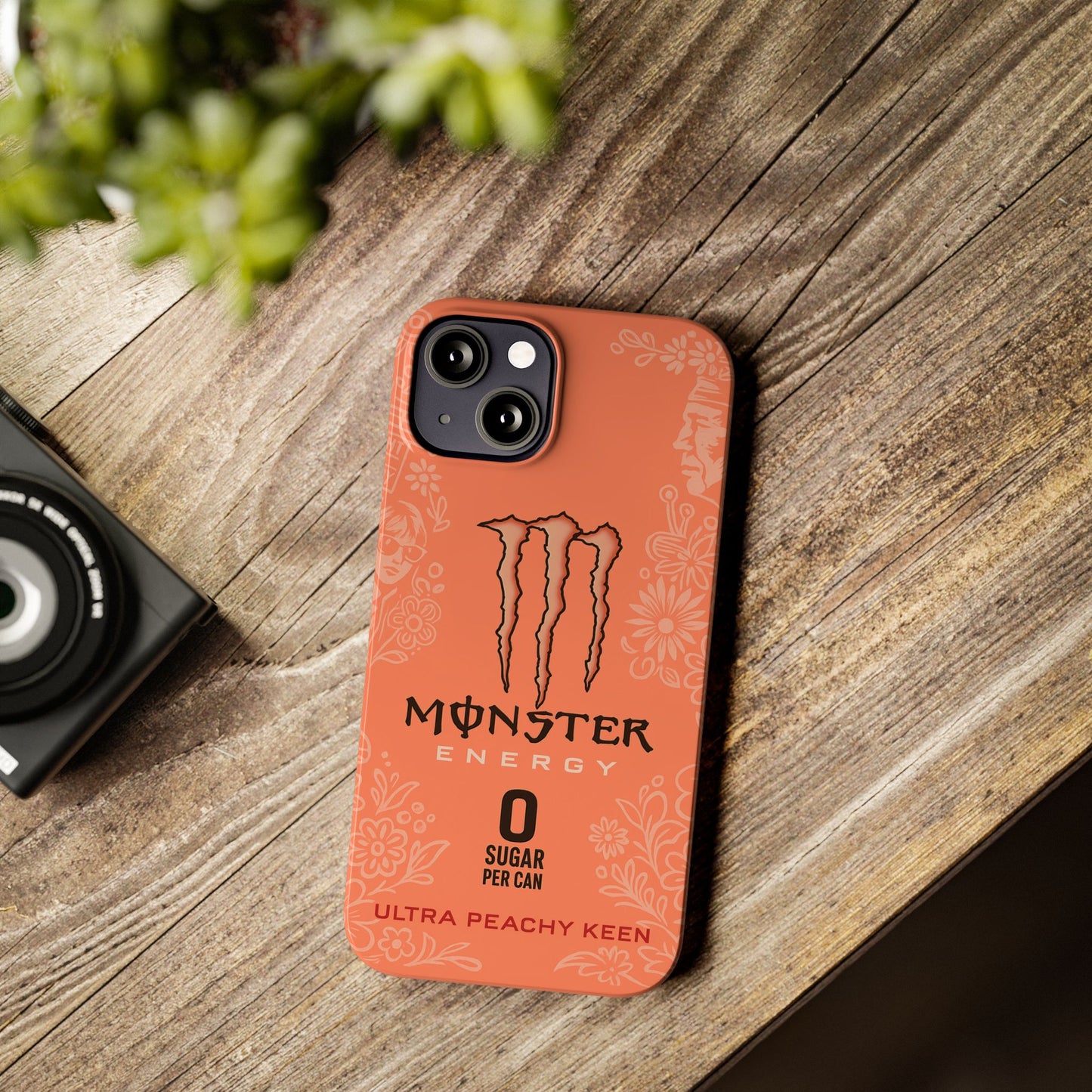 Monster Energy Ultra Peachy Keen iPhone Case - Peach Energy Drink