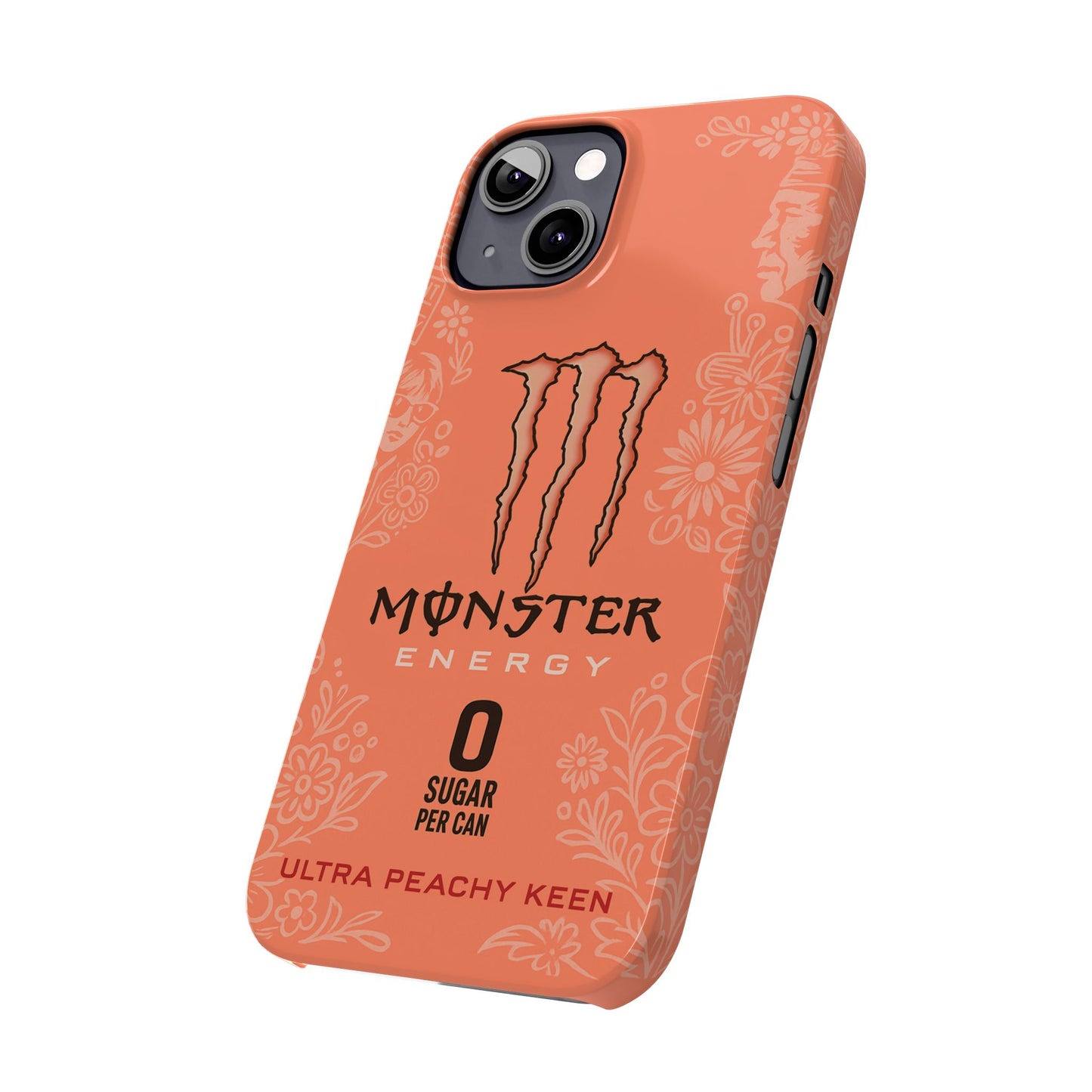 Monster Energy Ultra Peachy Keen iPhone Case - Peach Energy Drink