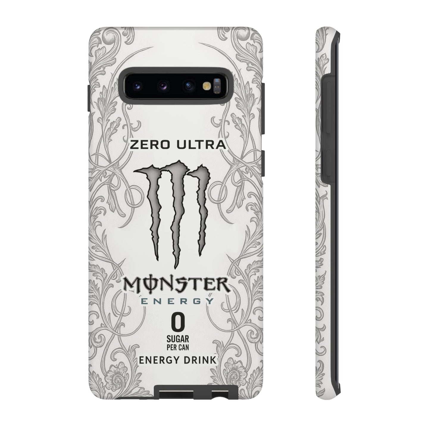 Monster White Ultra Energy Phone Case – For Samsung Galaxy & Google Pixel