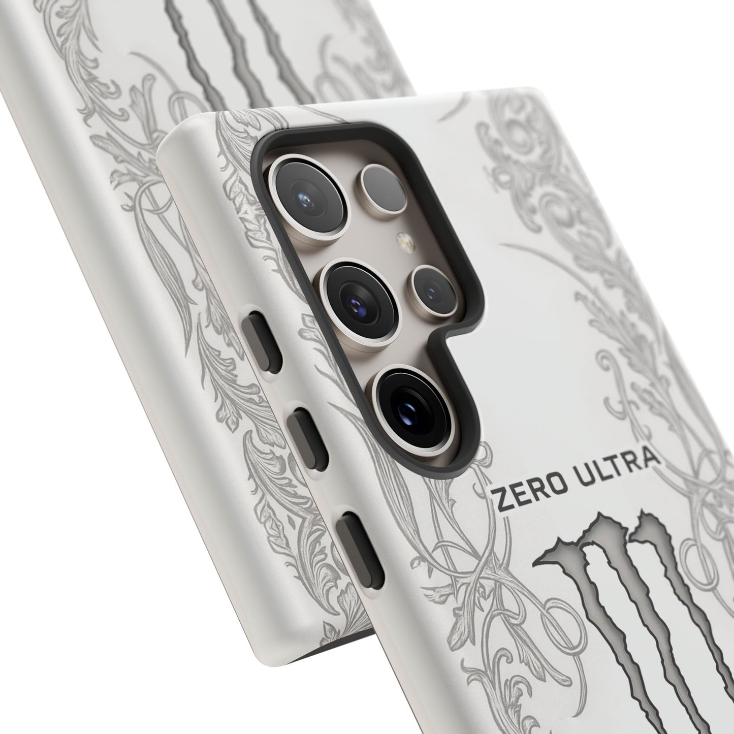 Monster White Ultra Energy Phone Case – For Samsung Galaxy & Google Pixel