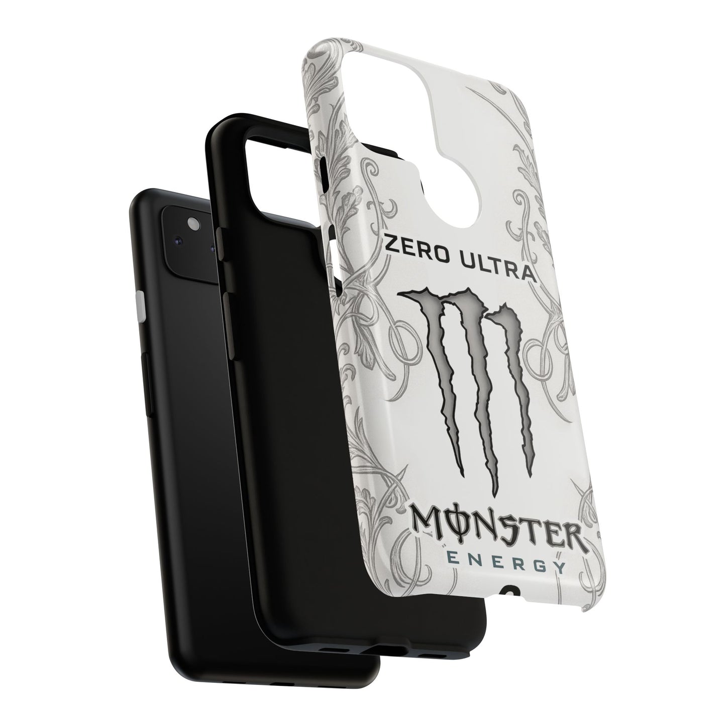 Monster White Ultra Energy Phone Case – For Samsung Galaxy & Google Pixel
