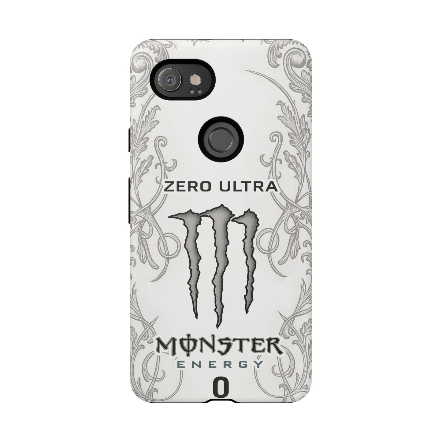 Monster White Ultra Energy Phone Case – For Samsung Galaxy & Google Pixel