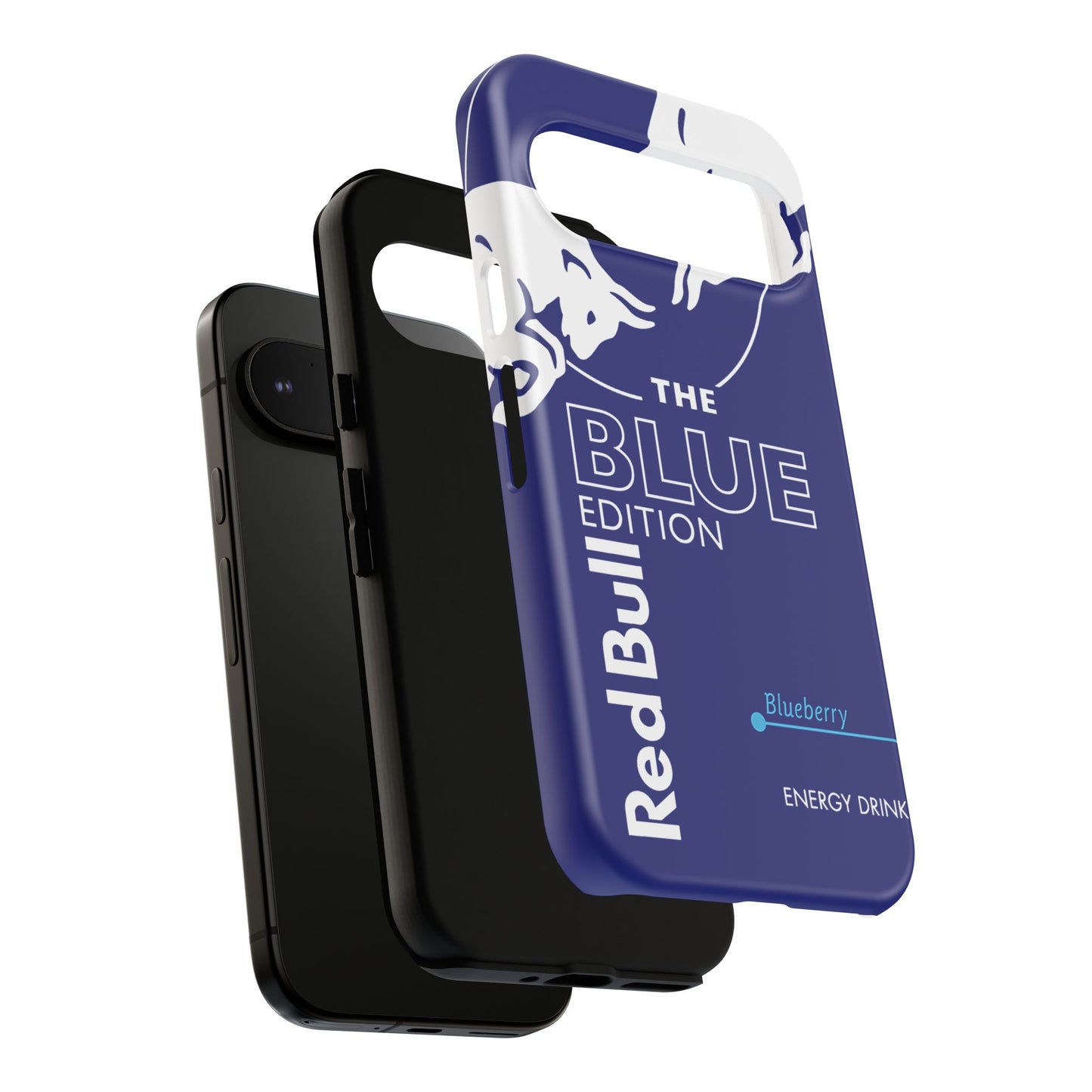 RedBull Blue Edition Blueberry Samsung Phone Cover & Google Pixel Phone Case