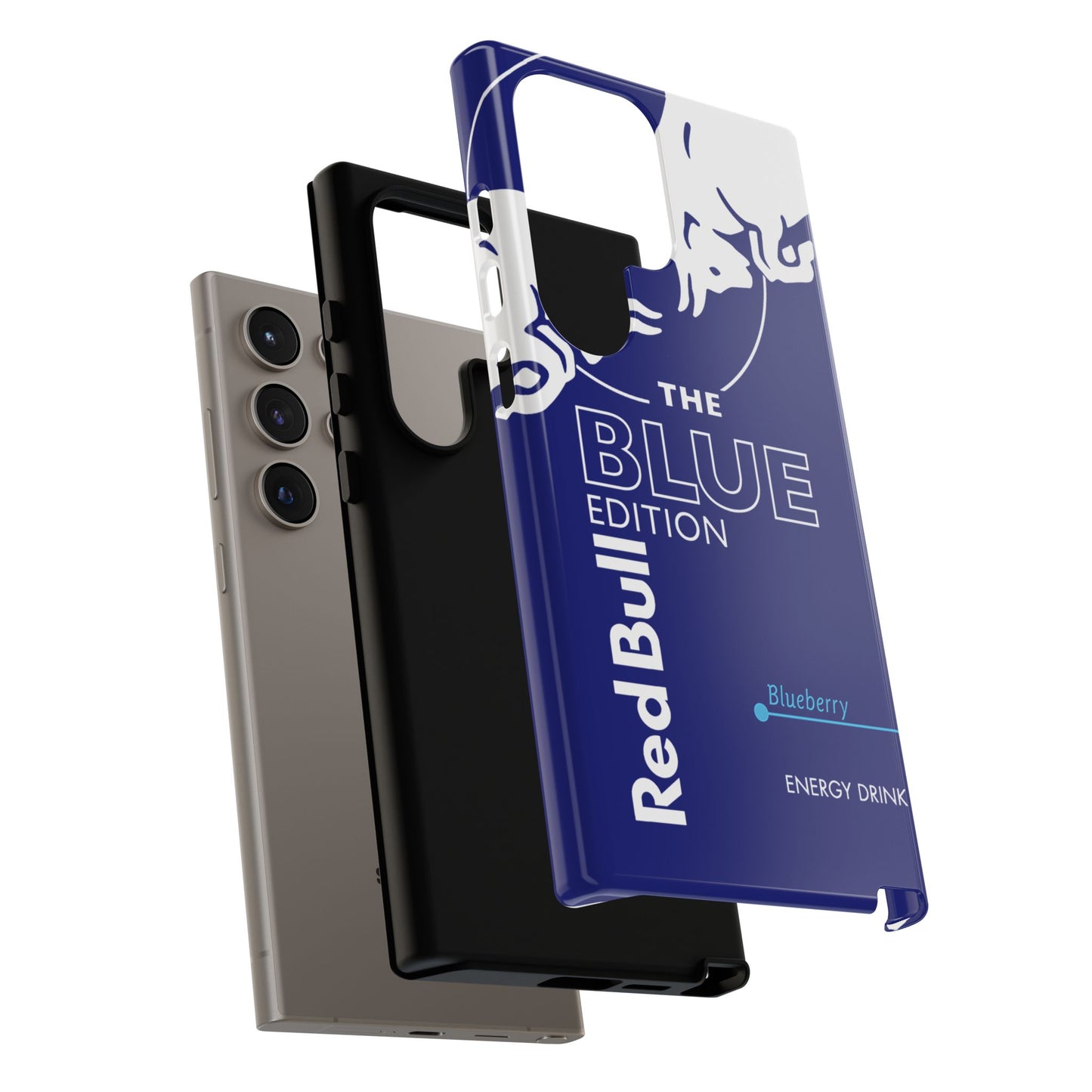RedBull Blue Edition Blueberry Samsung Phone Cover & Google Pixel Phone Case