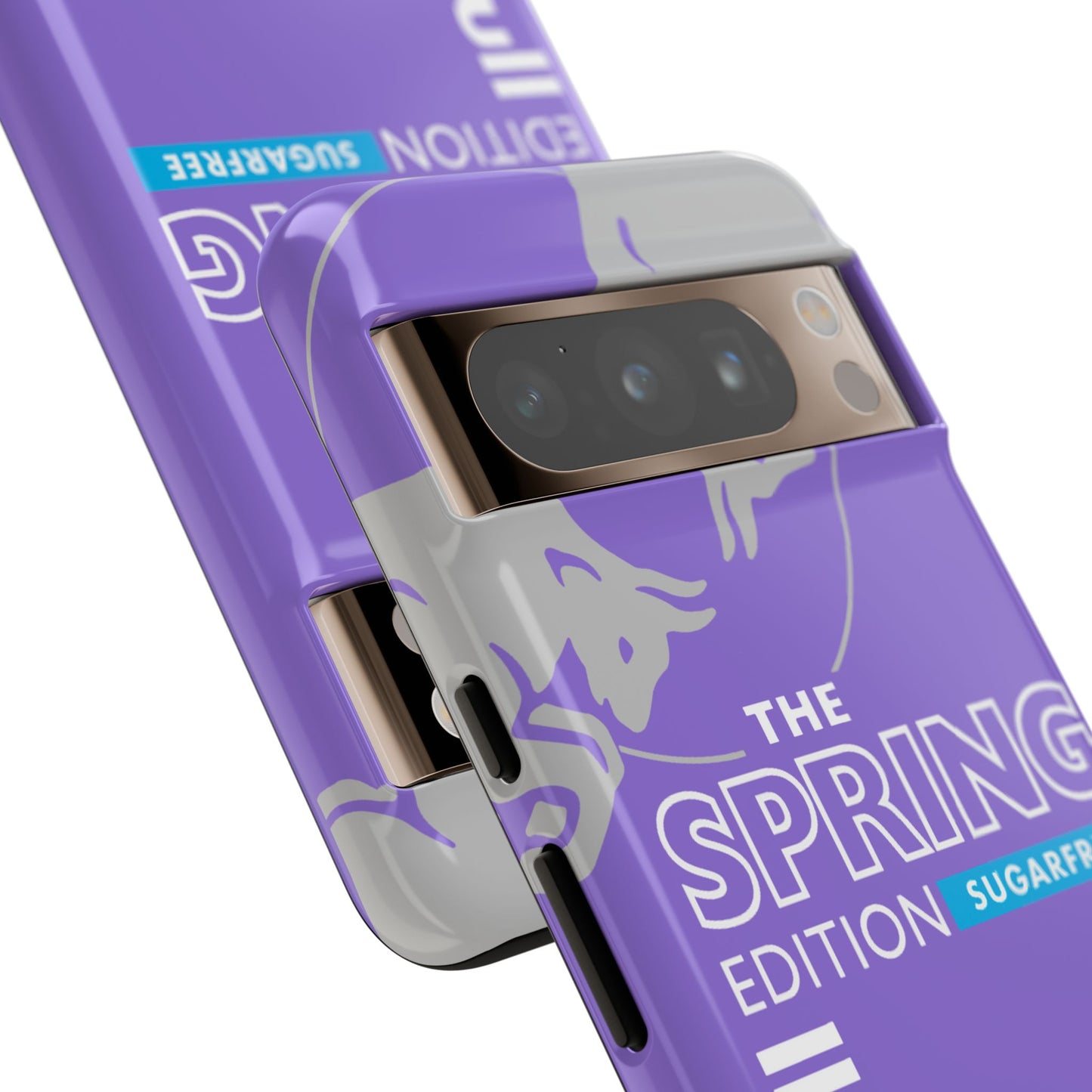 RedBull Purple Phone Case - Pink Grapefruit for Google Pixel and Samsung Cover