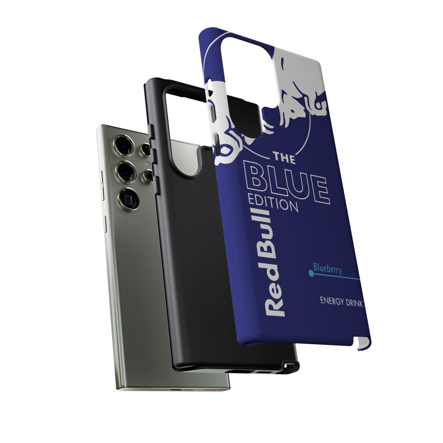 RedBull Blue Edition Blueberry Samsung Phone Cover & Google Pixel Phone Case