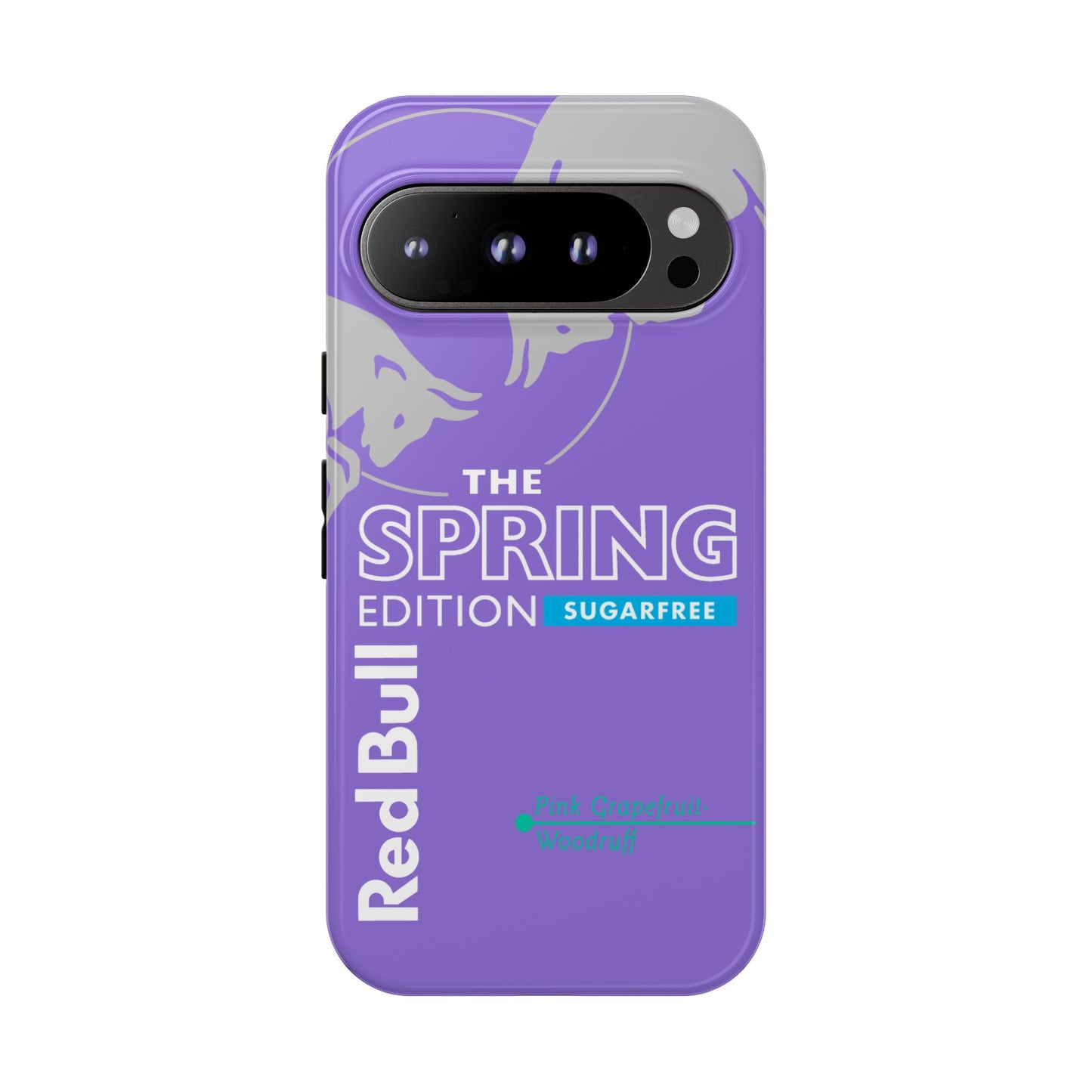 RedBull Purple Phone Case - Pink Grapefruit for Google Pixel and Samsung Cover