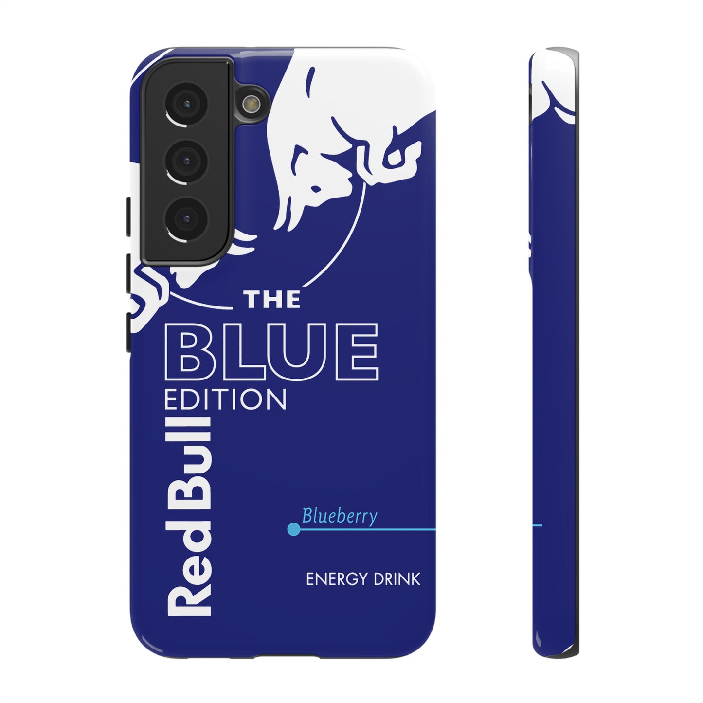 RedBull Blue Edition Blueberry Samsung Phone Cover & Google Pixel Phone Case