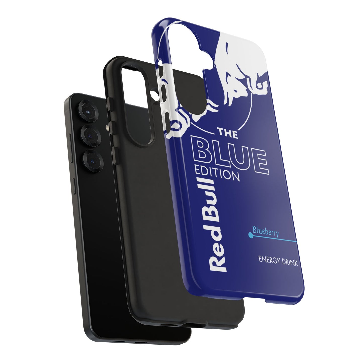 RedBull Blue Edition Blueberry Samsung Phone Cover & Google Pixel Phone Case
