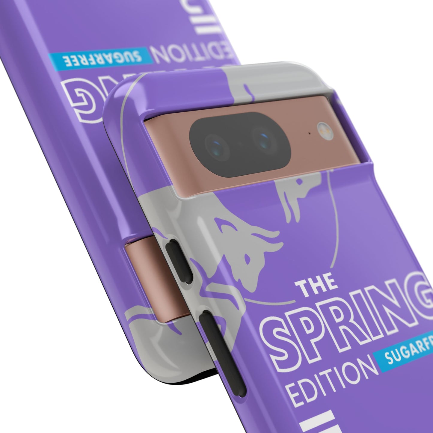 RedBull Purple Phone Case - Pink Grapefruit for Google Pixel and Samsung Cover