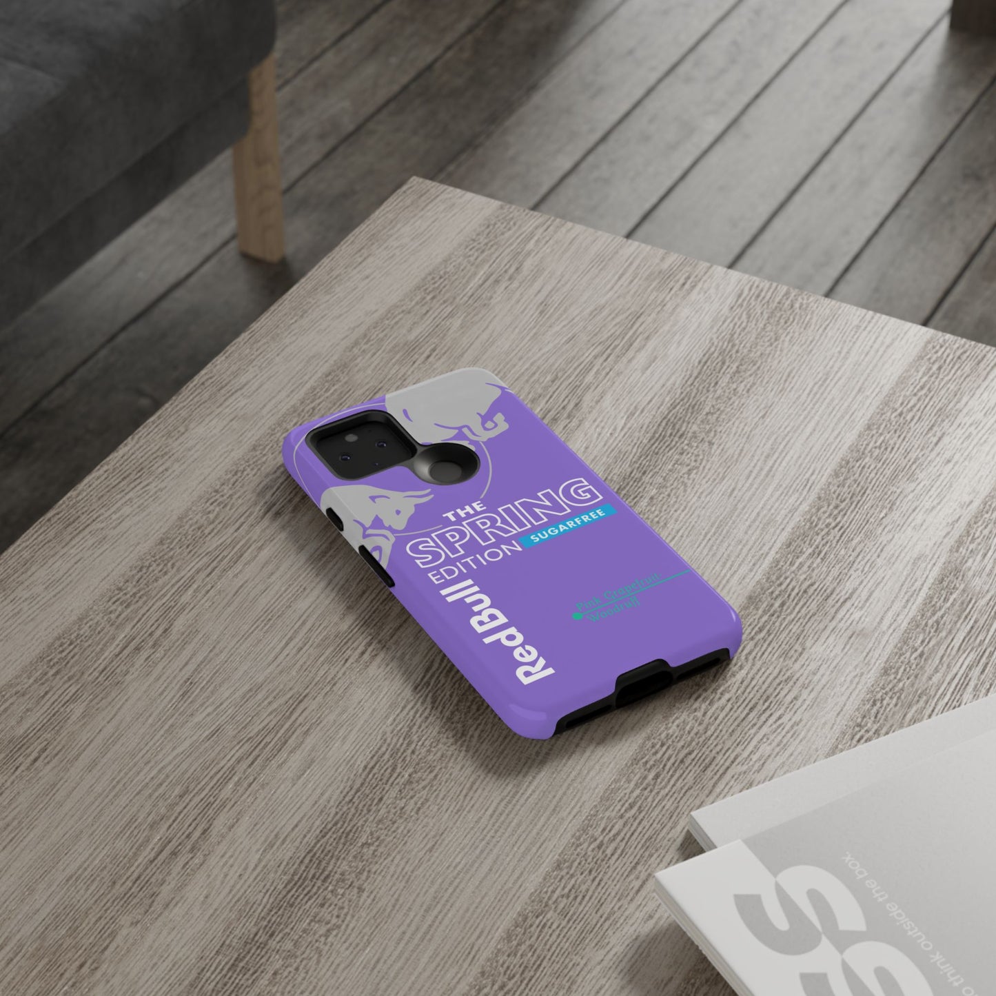 RedBull Purple Phone Case - Pink Grapefruit for Google Pixel and Samsung Cover