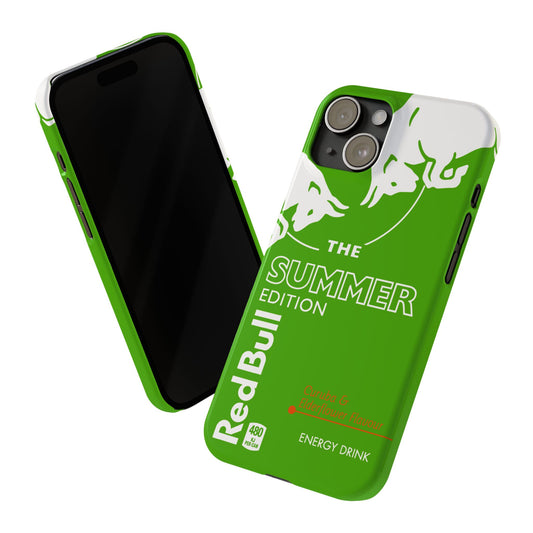 Red Bull Energy Drink iPhone Case - Summer Edition
