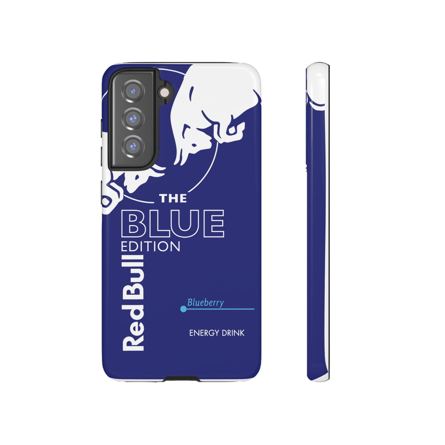 RedBull Blue Edition Blueberry Samsung Phone Cover & Google Pixel Phone Case