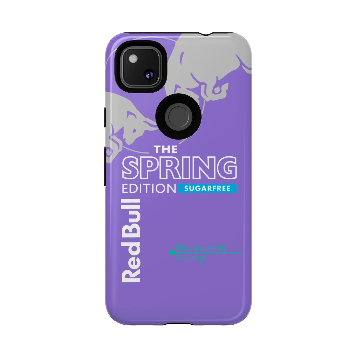 RedBull Purple Phone Case - Pink Grapefruit for Google Pixel and Samsung Cover