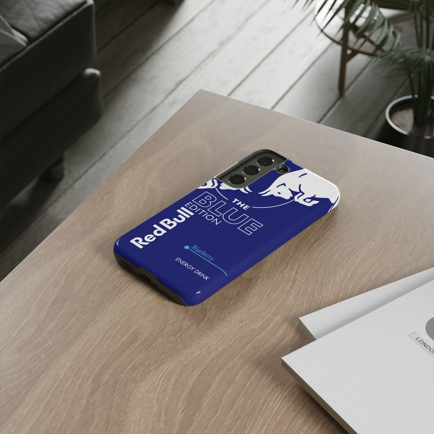 RedBull Blue Edition Blueberry Samsung Phone Cover & Google Pixel Phone Case