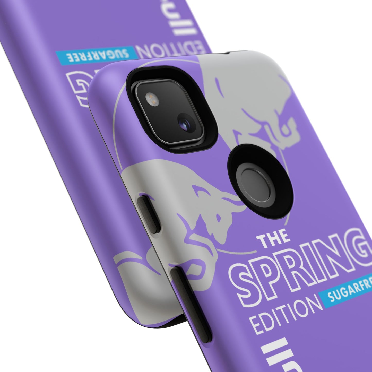 RedBull Purple Phone Case - Pink Grapefruit for Google Pixel and Samsung Cover