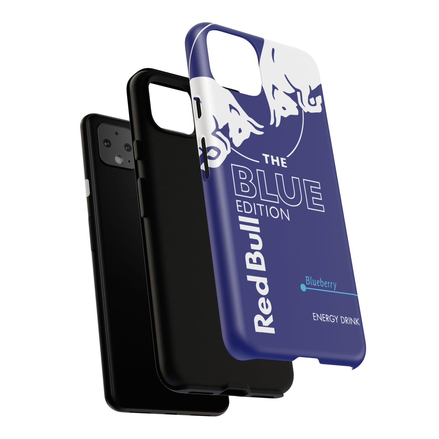 RedBull Blue Edition Blueberry Samsung Phone Cover & Google Pixel Phone Case