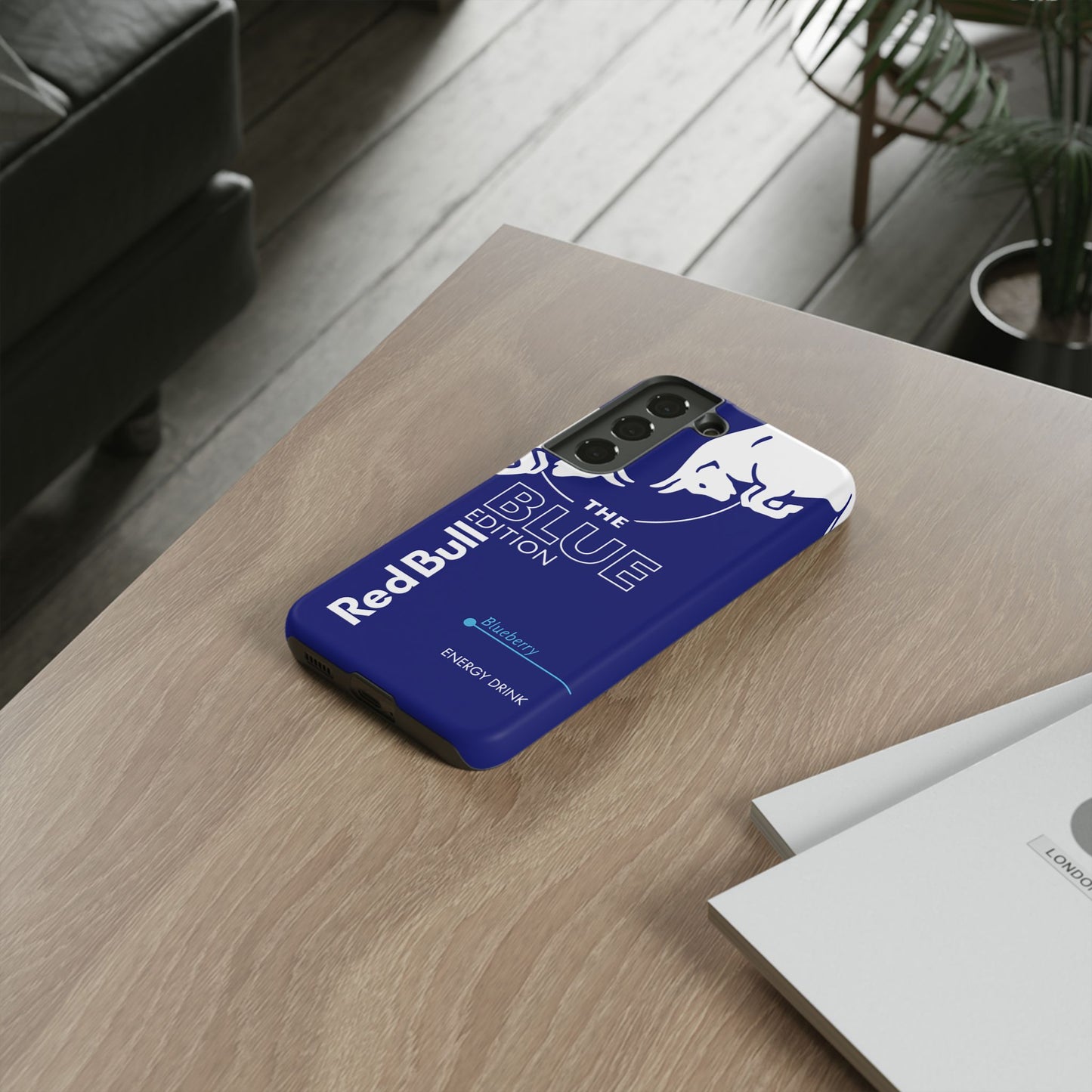 RedBull Blue Edition Blueberry Samsung Phone Cover & Google Pixel Phone Case