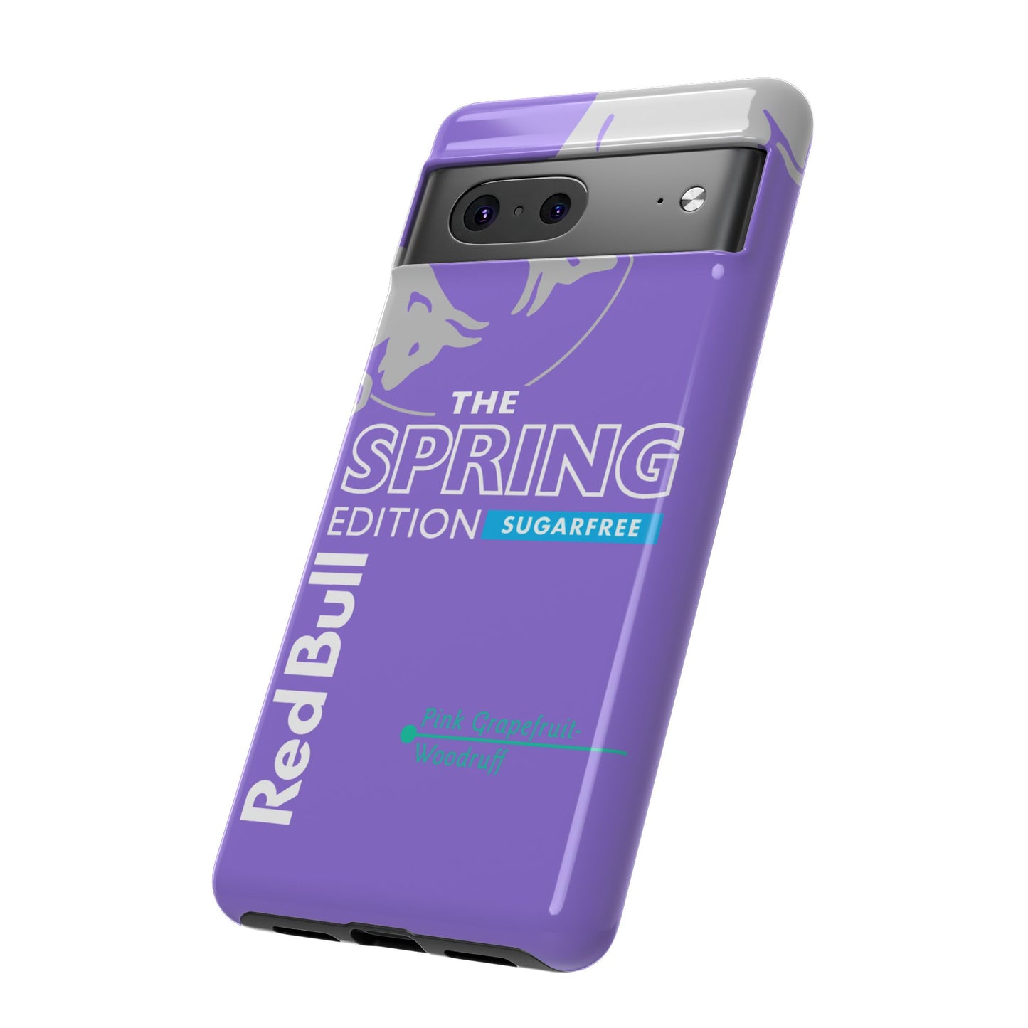 RedBull Purple Phone Case - Pink Grapefruit for Google Pixel and Samsung Cover