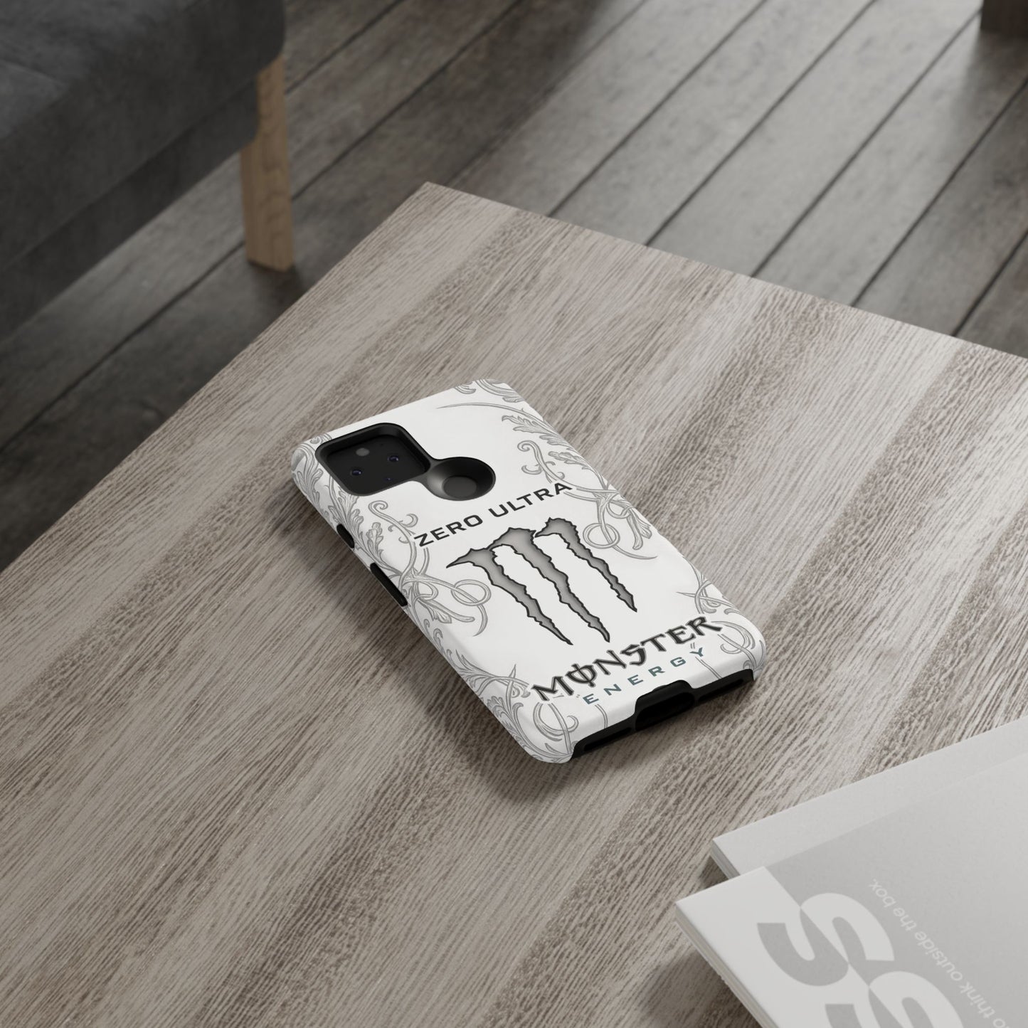 Monster White Ultra Energy Phone Case – For Samsung Galaxy & Google Pixel