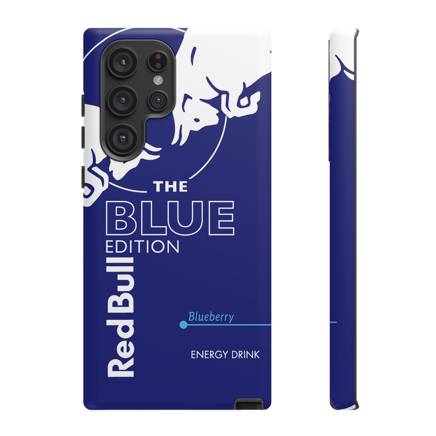 RedBull Blue Edition Blueberry Samsung Phone Cover & Google Pixel Phone Case