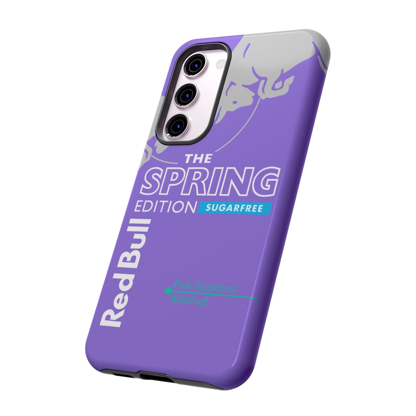 RedBull Purple Phone Case - Pink Grapefruit for Google Pixel and Samsung Cover