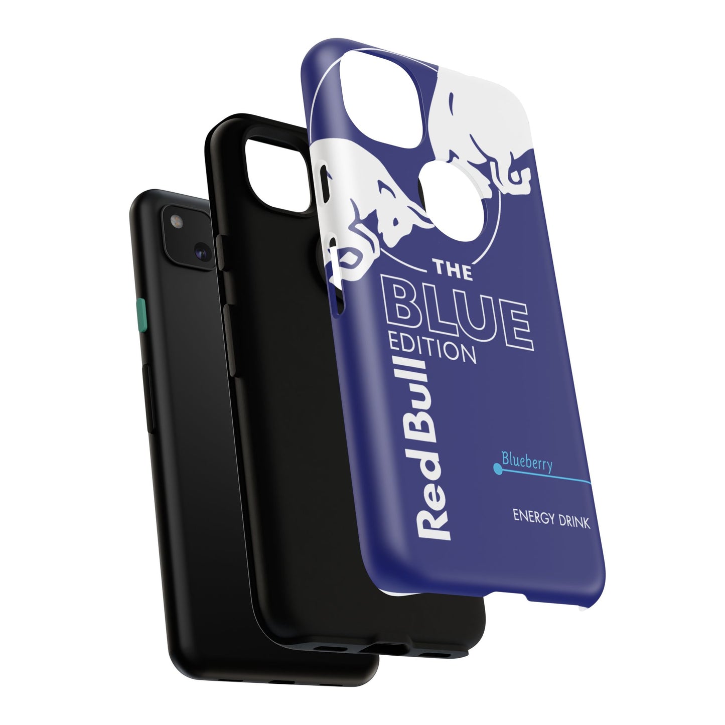 RedBull Blue Edition Blueberry Samsung Phone Cover & Google Pixel Phone Case