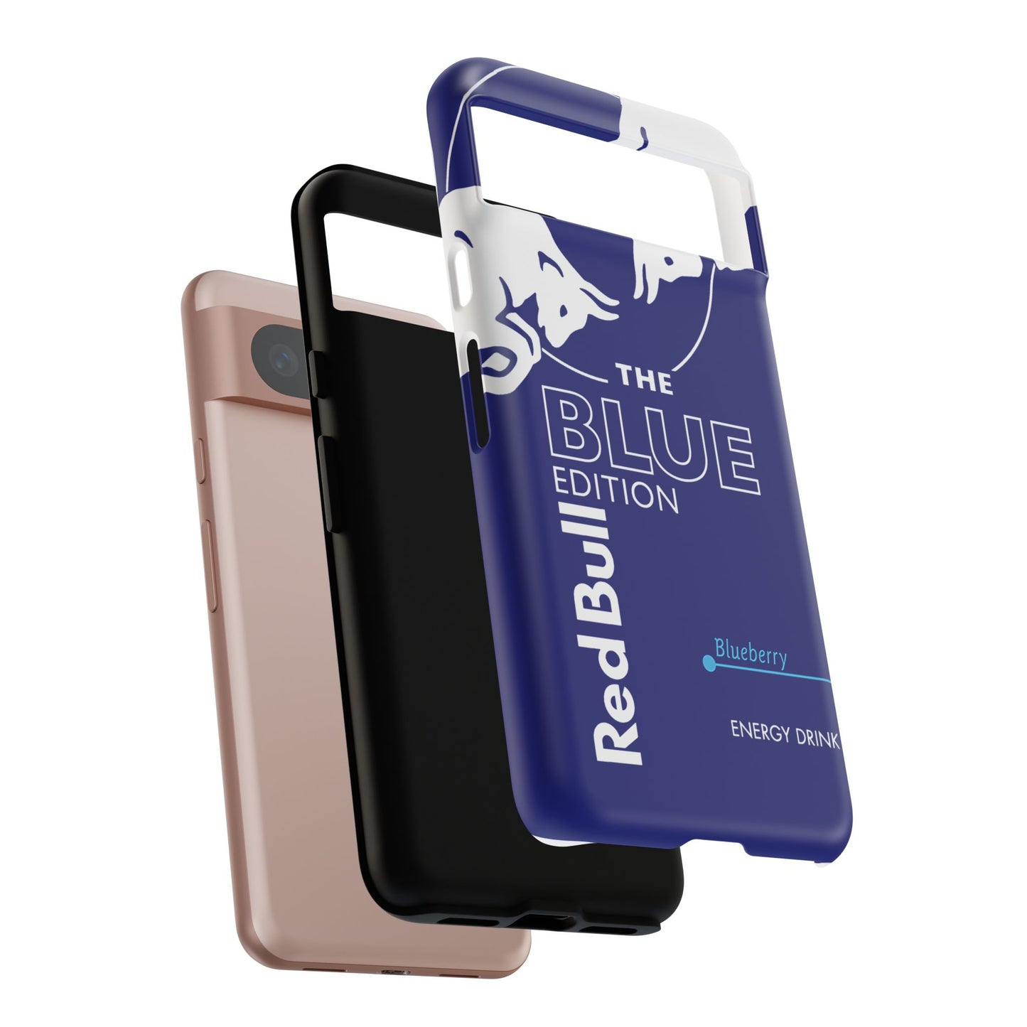 RedBull Blue Edition Blueberry Samsung Phone Cover & Google Pixel Phone Case