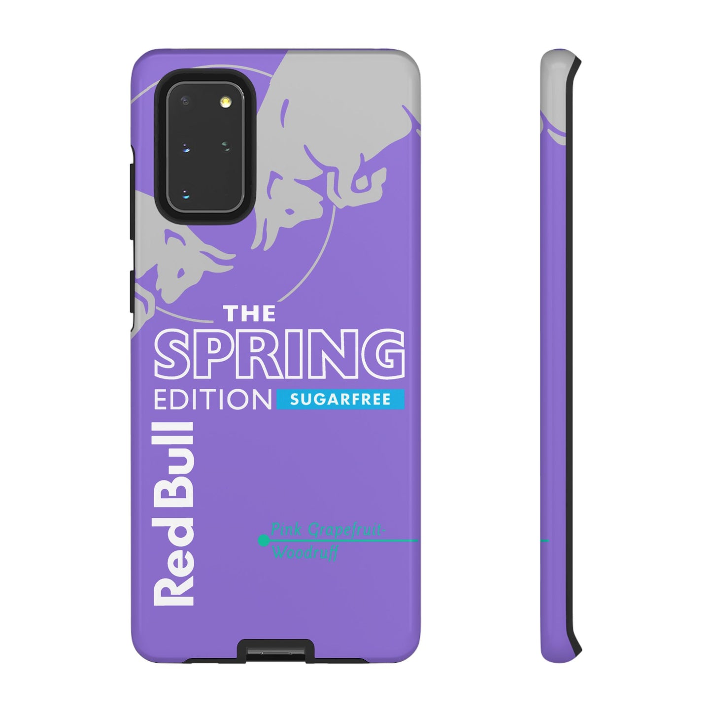 RedBull Purple Phone Case - Pink Grapefruit for Google Pixel and Samsung Cover