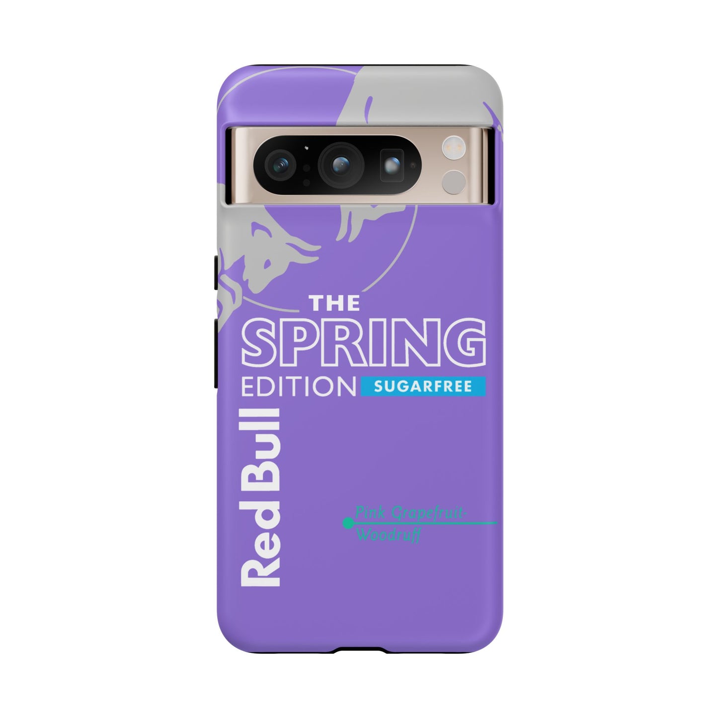 RedBull Purple Phone Case - Pink Grapefruit for Google Pixel and Samsung Cover