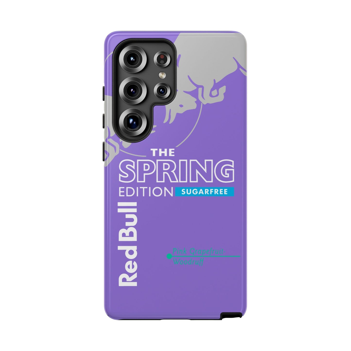 RedBull Purple Phone Case - Pink Grapefruit for Google Pixel and Samsung Cover