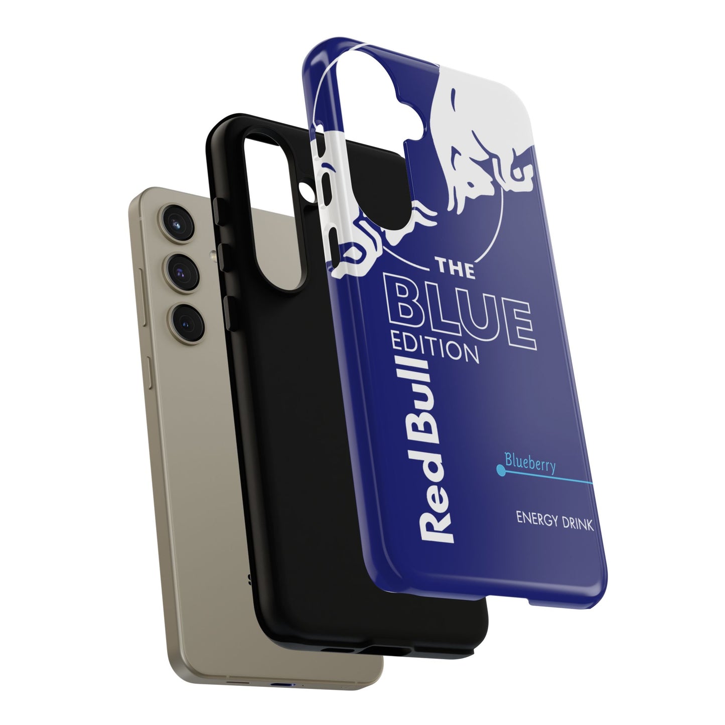 RedBull Blue Edition Blueberry Samsung Phone Cover & Google Pixel Phone Case