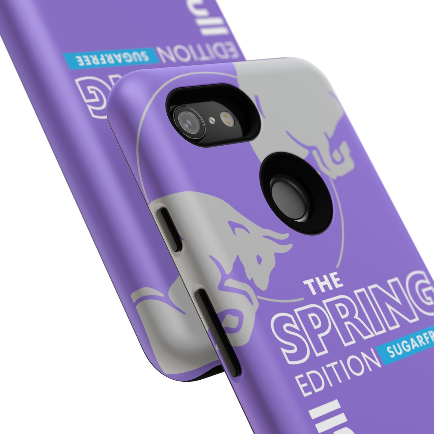 RedBull Purple Phone Case - Pink Grapefruit for Google Pixel and Samsung Cover