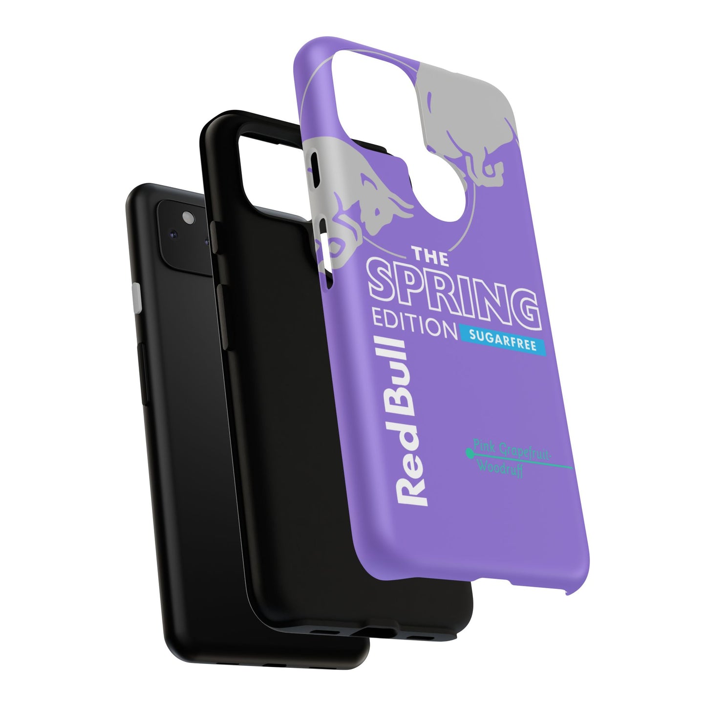 RedBull Purple Phone Case - Pink Grapefruit for Google Pixel and Samsung Cover