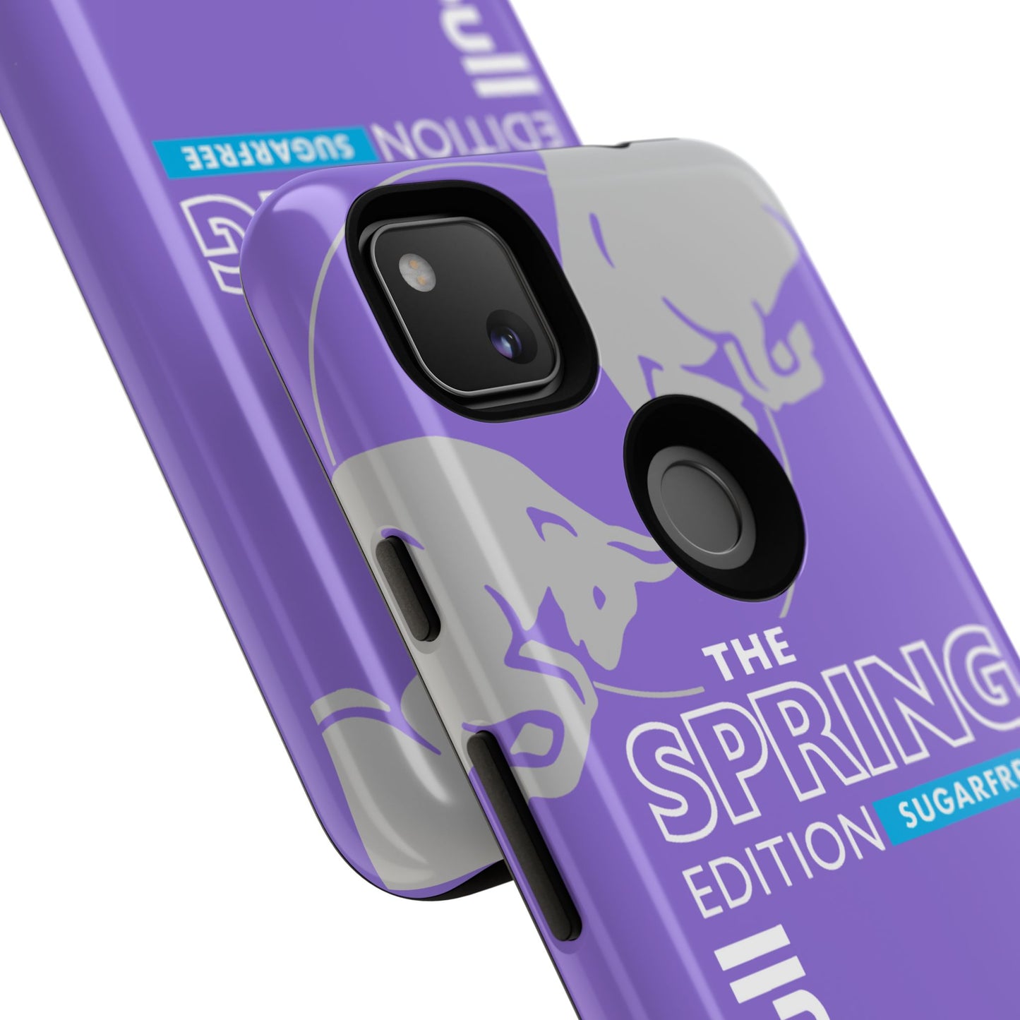 RedBull Purple Phone Case - Pink Grapefruit for Google Pixel and Samsung Cover