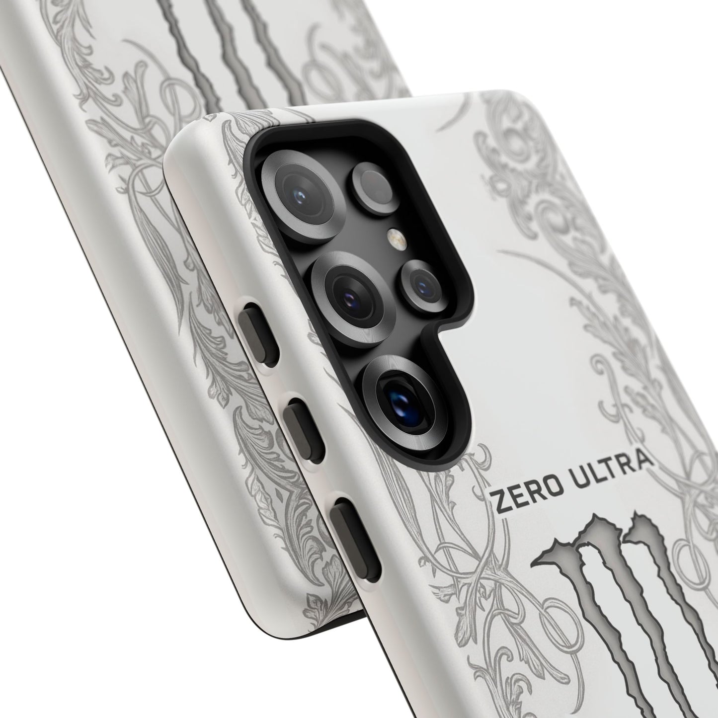 Monster White Ultra Energy Phone Case – For Samsung Galaxy & Google Pixel