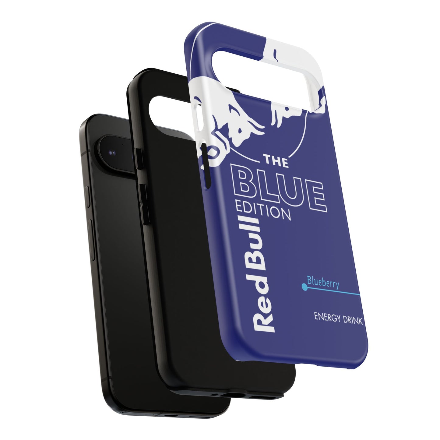 RedBull Blue Edition Blueberry Samsung Phone Cover & Google Pixel Phone Case
