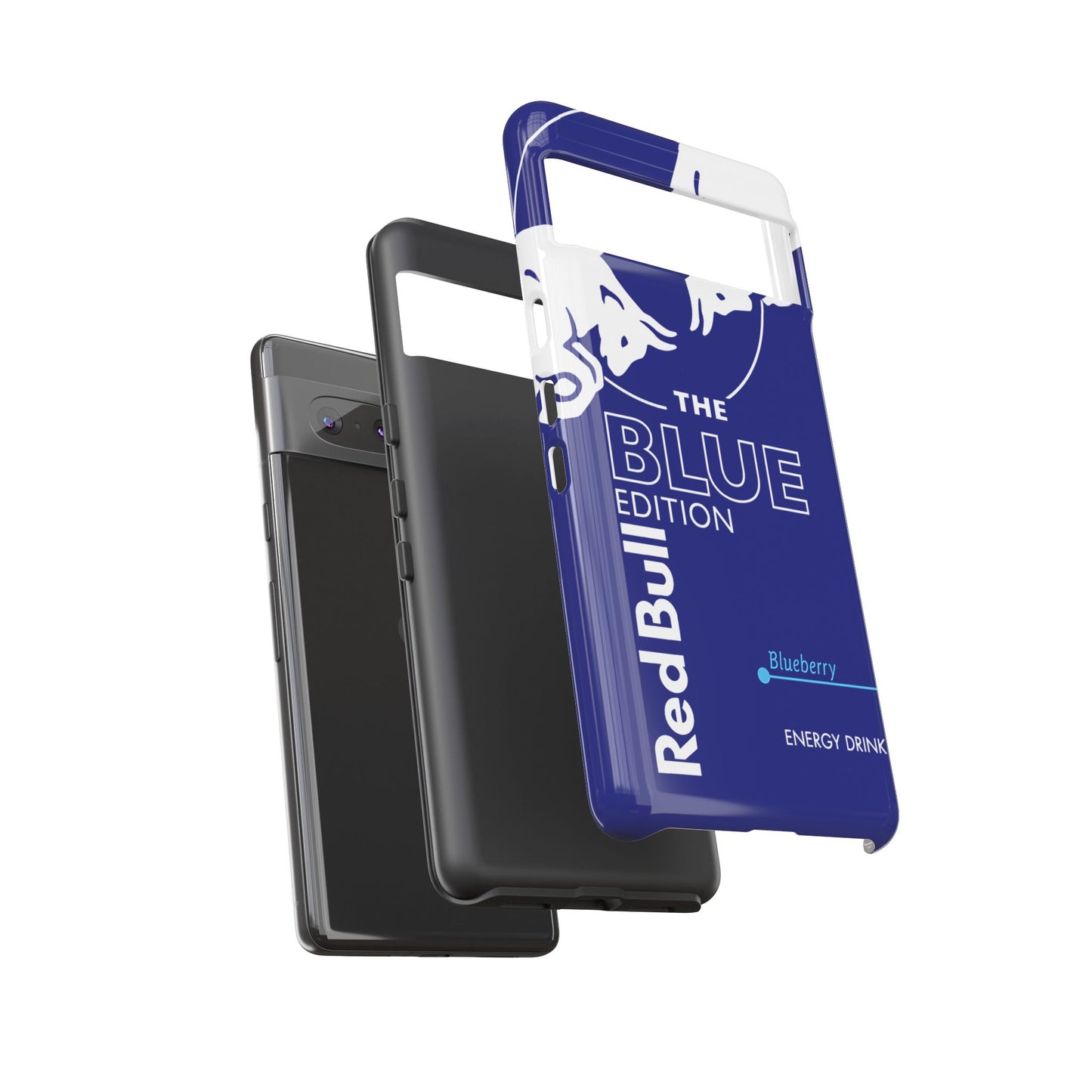RedBull Blue Edition Blueberry Samsung Phone Cover & Google Pixel Phone Case