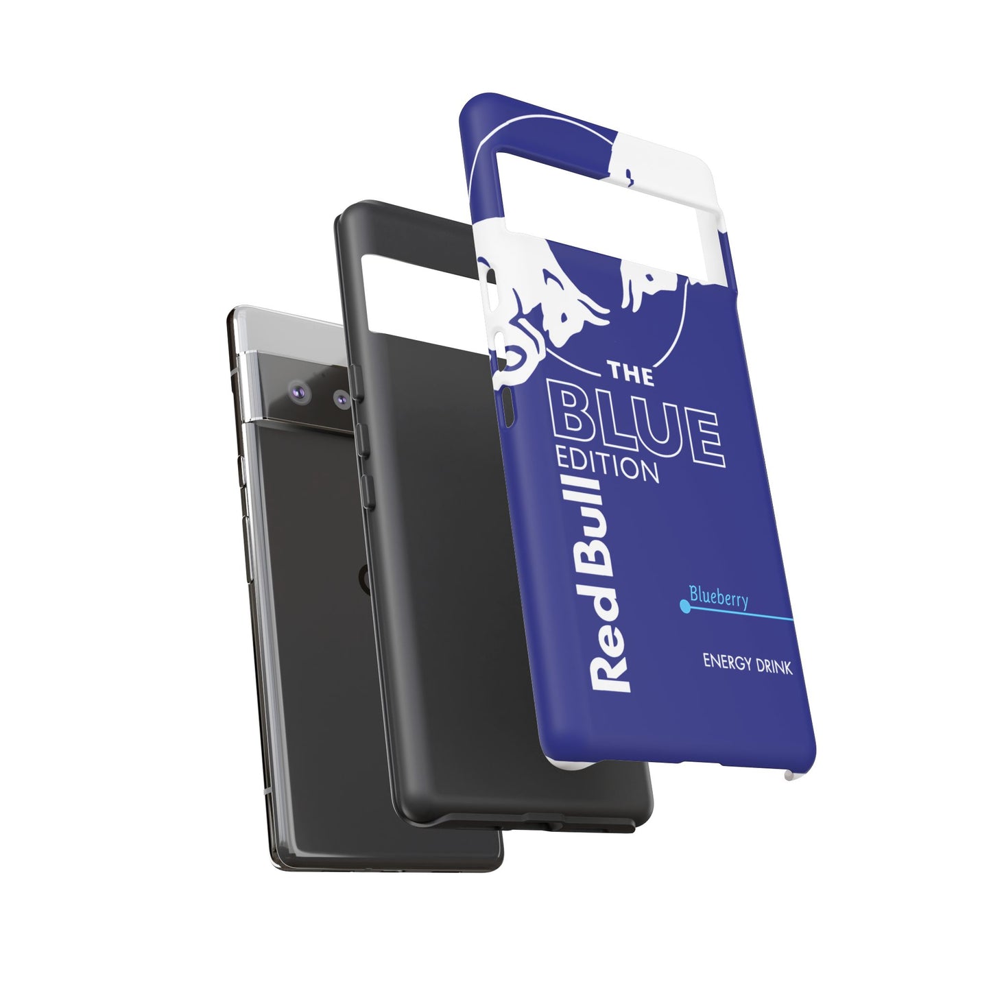 RedBull Blue Edition Blueberry Samsung Phone Cover & Google Pixel Phone Case