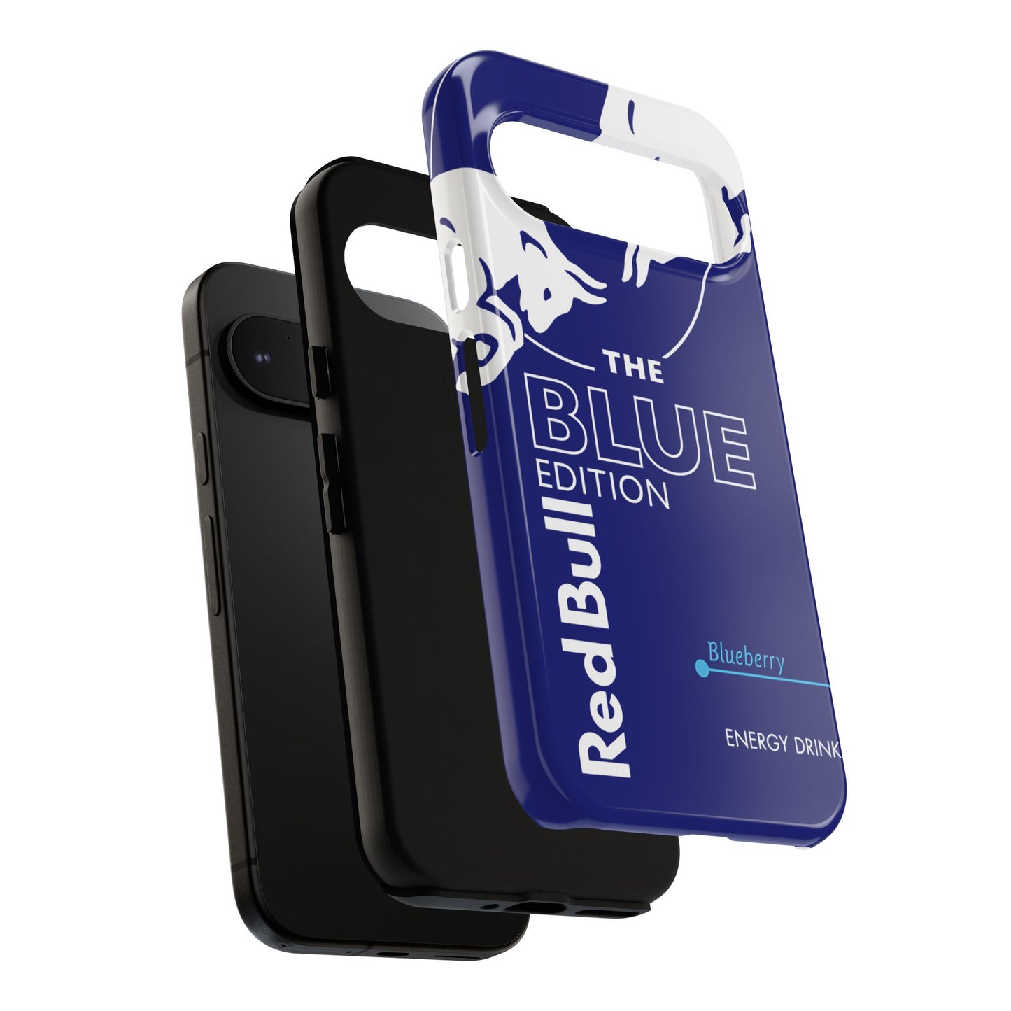 RedBull Blue Edition Blueberry Samsung Phone Cover & Google Pixel Phone Case