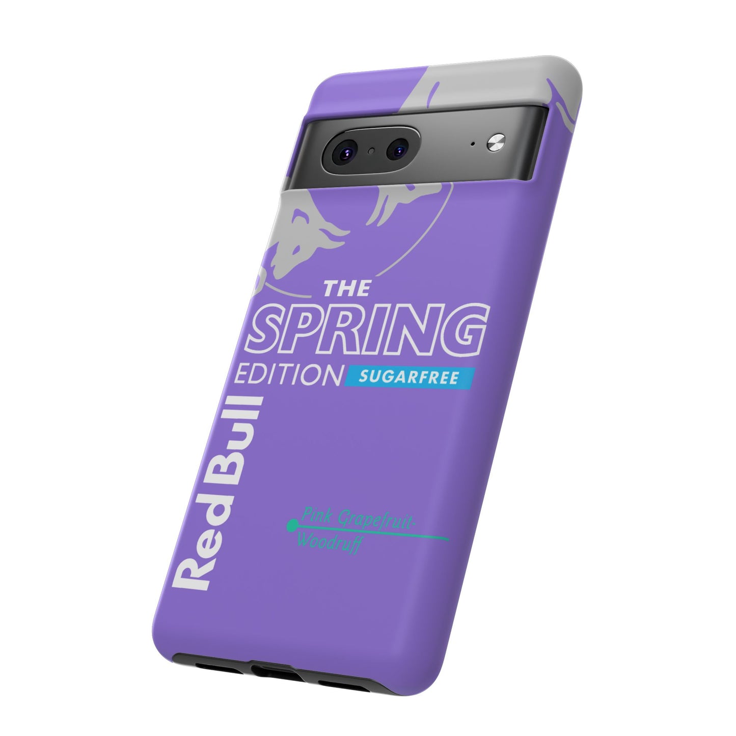 RedBull Purple Phone Case - Pink Grapefruit for Google Pixel and Samsung Cover