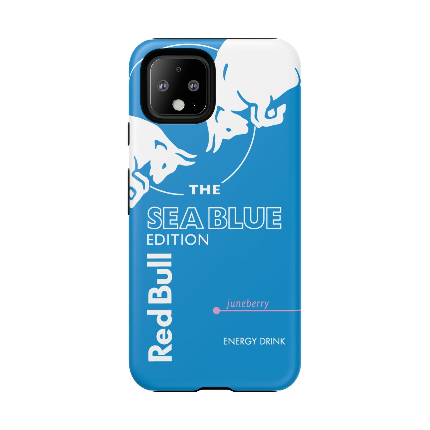 Red Bull Sea Blue Juneberry Edition Samsung Phone Cover & Google Pixel Phone Case