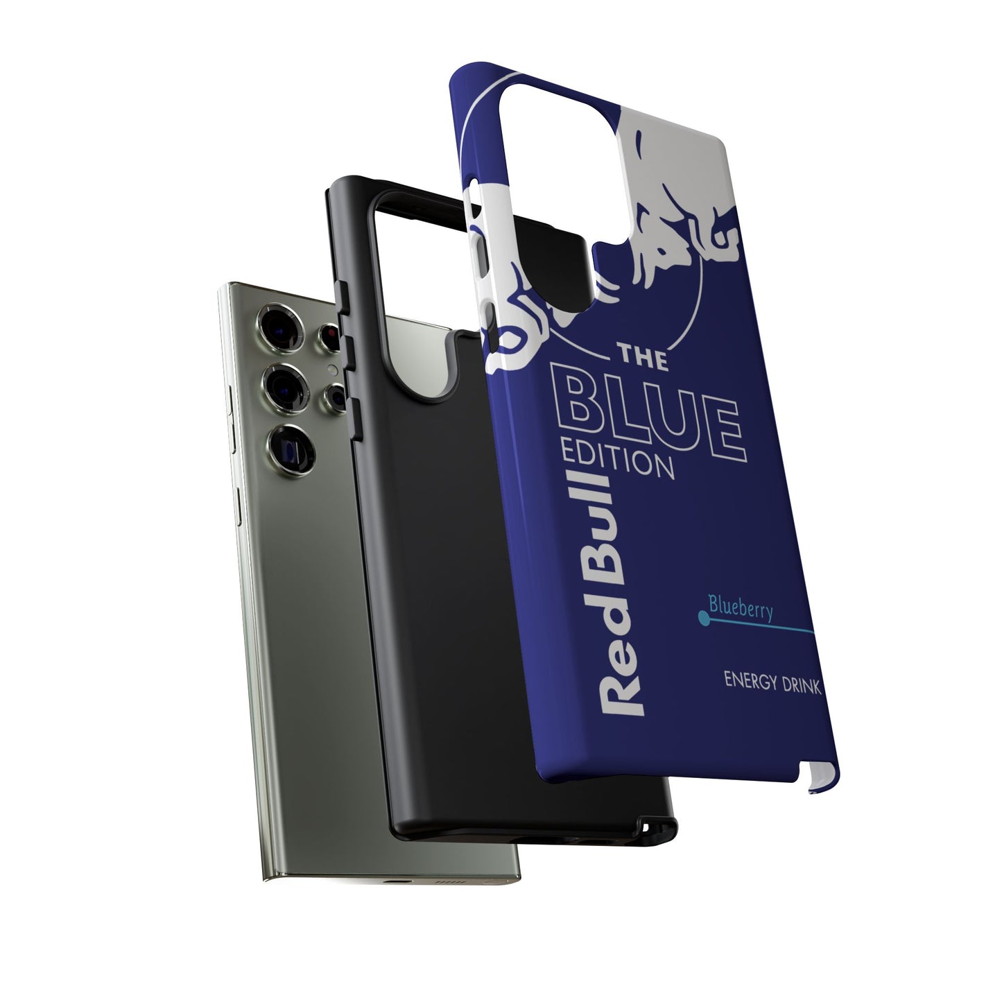 RedBull Blue Edition Blueberry Samsung Phone Cover & Google Pixel Phone Case