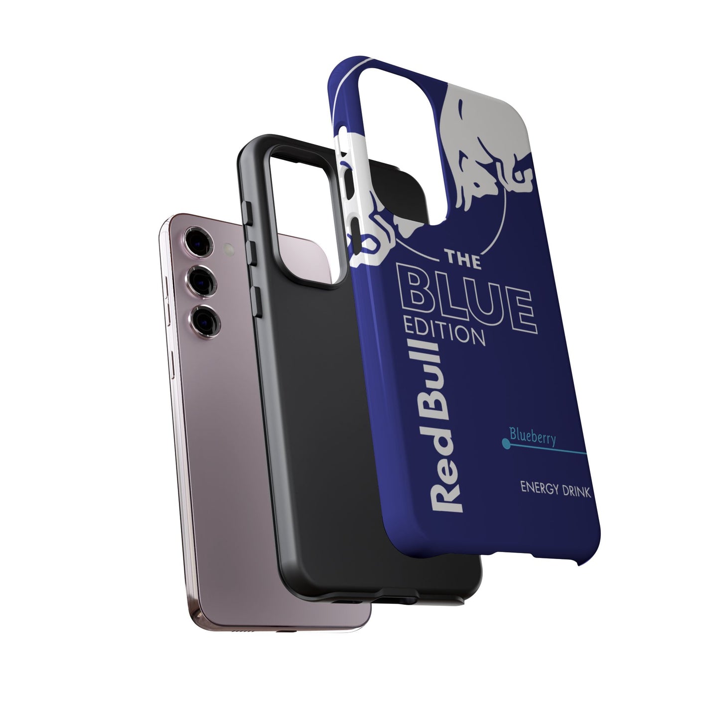 RedBull Blue Edition Blueberry Samsung Phone Cover & Google Pixel Phone Case