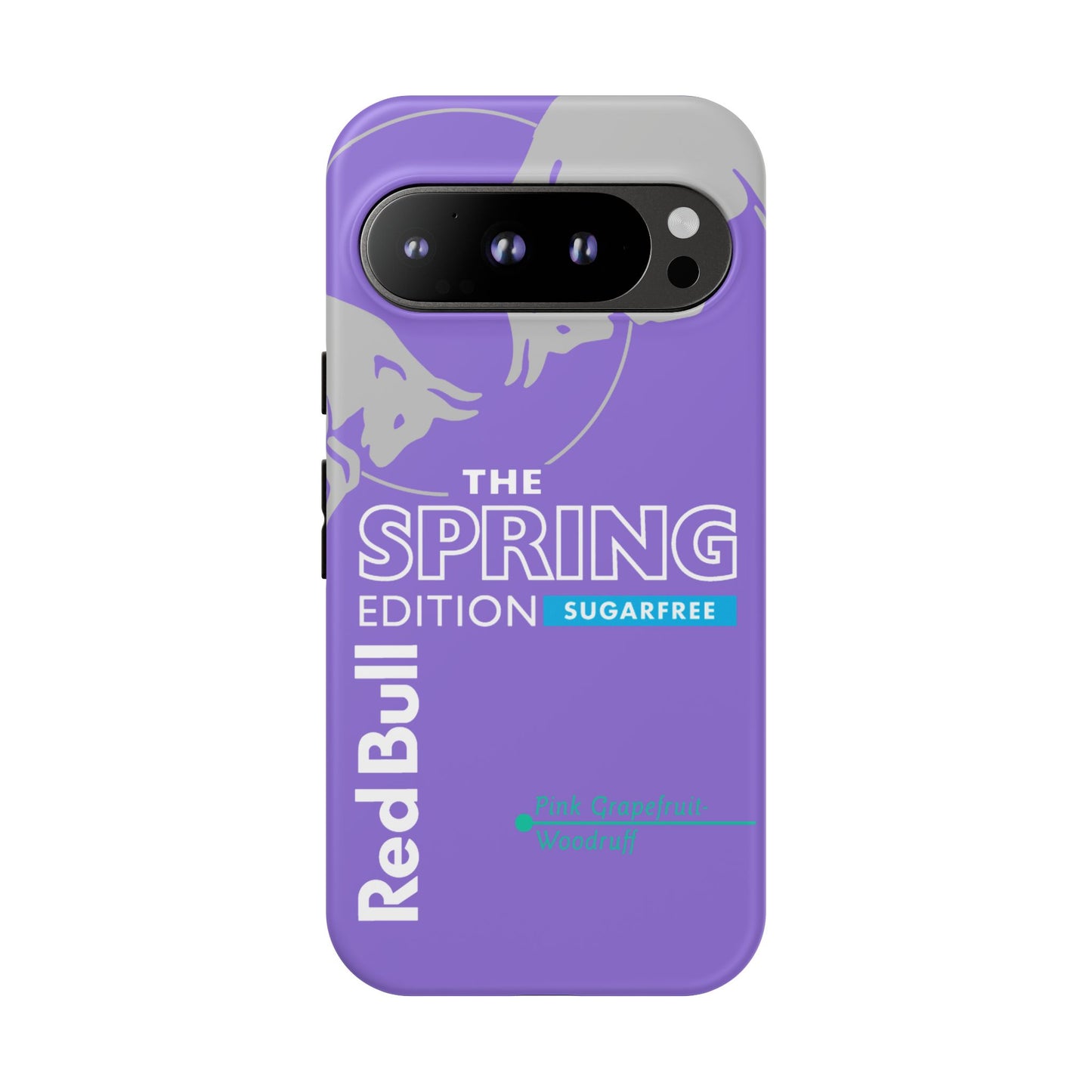 RedBull Purple Phone Case - Pink Grapefruit for Google Pixel and Samsung Cover