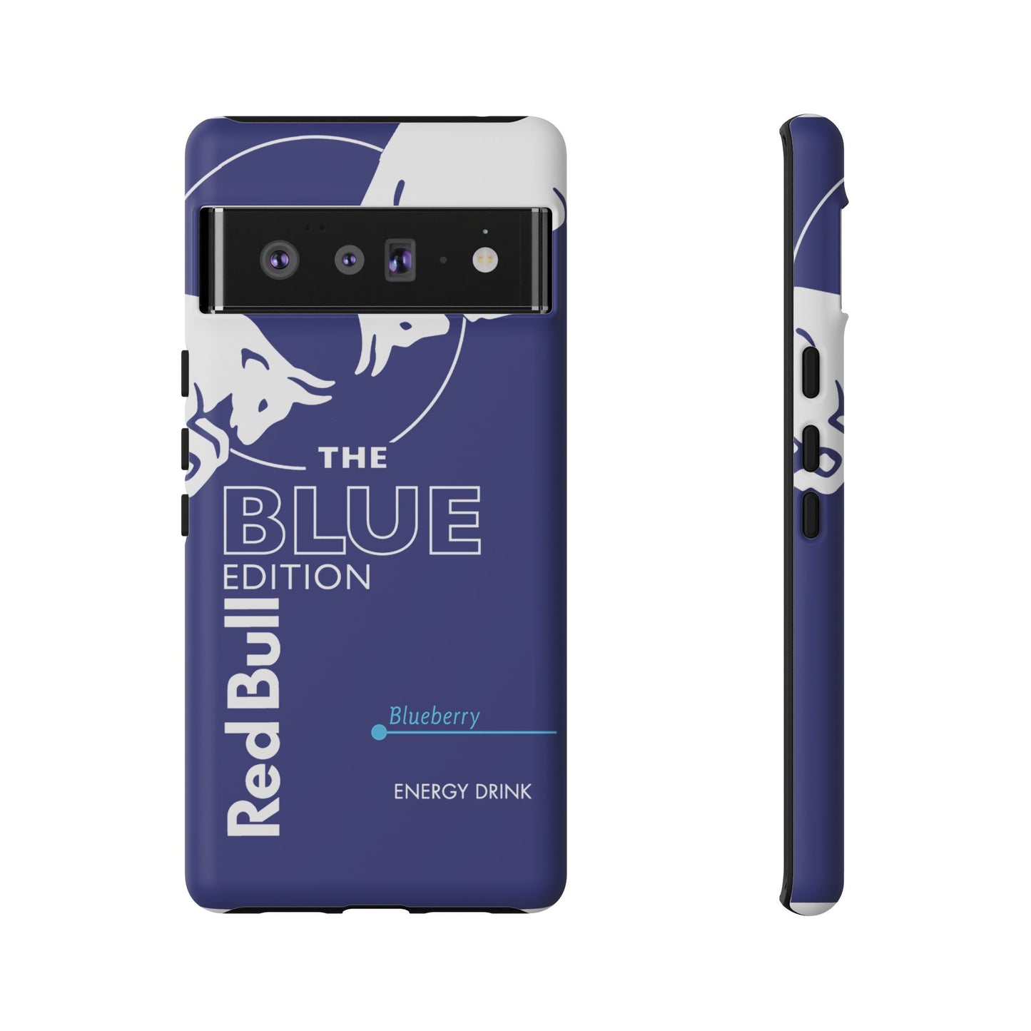 RedBull Blue Edition Blueberry Samsung Phone Cover & Google Pixel Phone Case